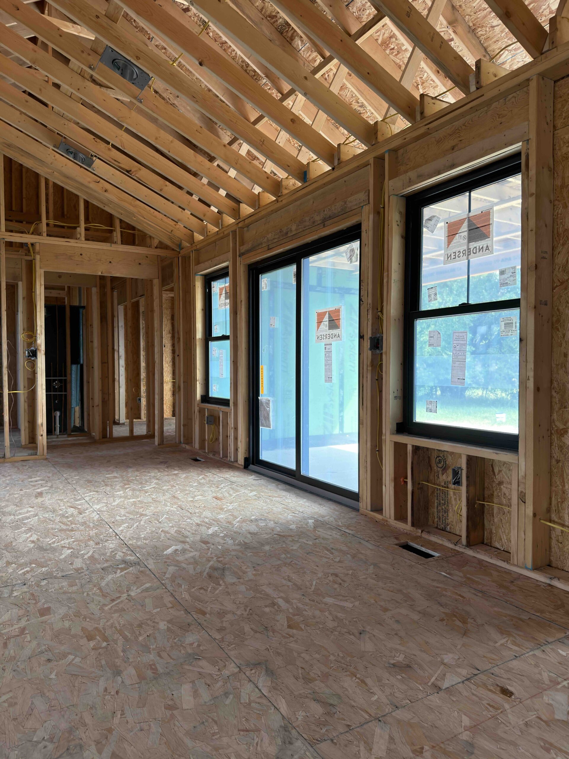 custom home builder framing